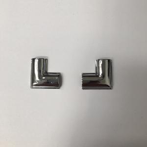 Humber Sceptre MK3 Rear Screen Chrome Insert Corner - Pair