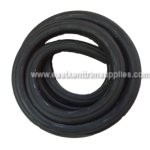 Ford 100E Rear Screen Rubber (With Chrome)