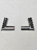 Ford Cortina MKII Rear Screen Chrome Insert Corner - Pair