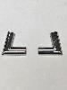 Ford Cortina MK2 Rear Screen Chrome Insert Corner - Pair