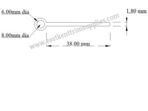 Wing Piping 8mm