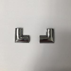 Humber Sceptre MK3 Rear Screen Chrome Insert Corner - Pair 