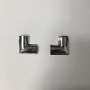 Opel Kadett C Coupe Rear Screen Chrome Inset Corner - Pair