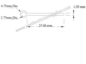 Wing Piping 4.75mm